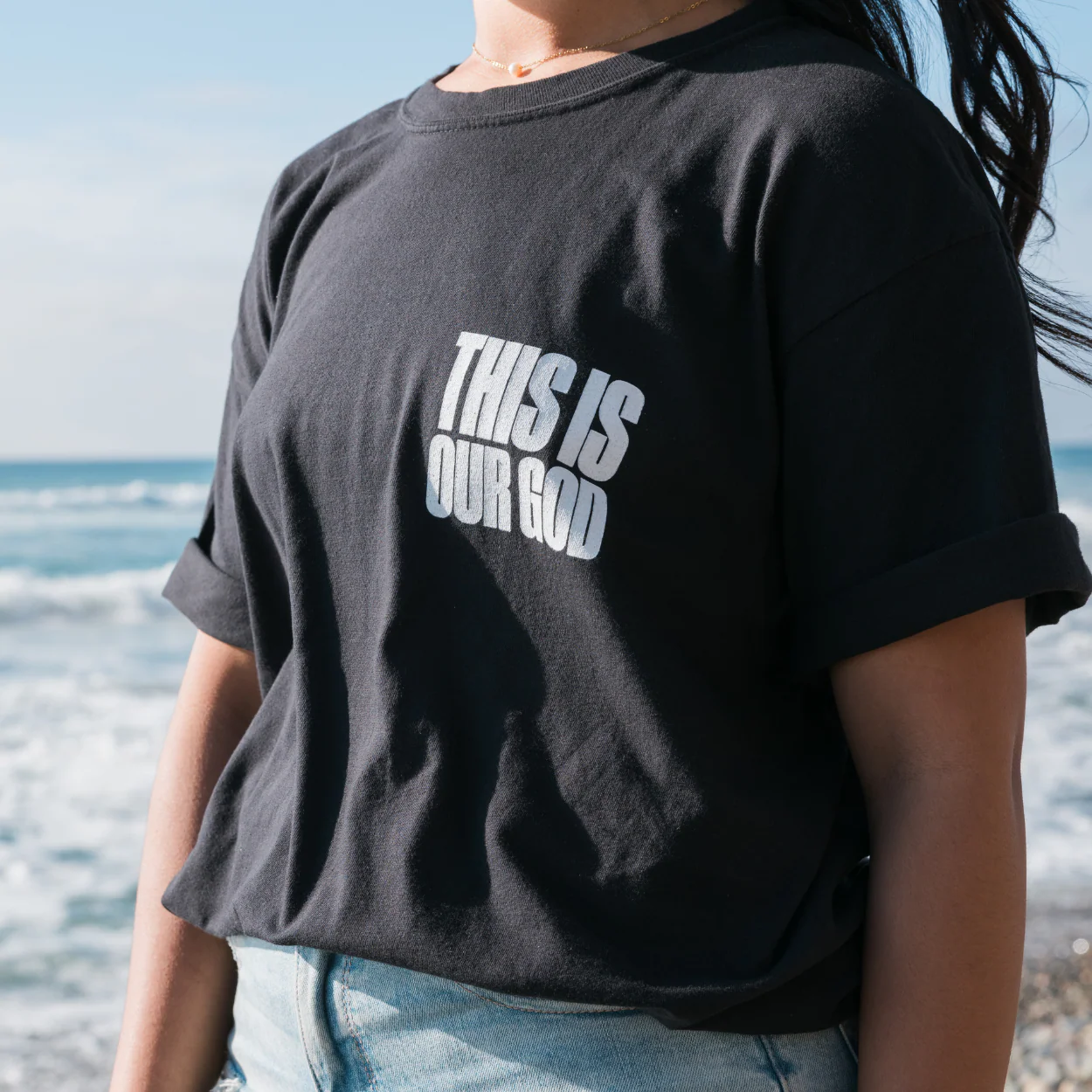 This is Our God Tee - Black - Image 4